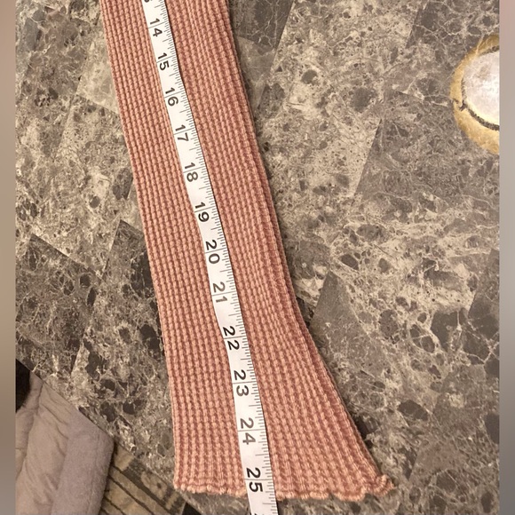 Free People FP One Dusty Rose Natasha Thermal Lounging Dress Relaxed Fit WM Med - Picture 14 of 15